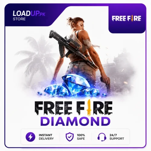 Buy Free Fire Diamond in Pakistan - FF Diamond via JazzCash Easypaisa