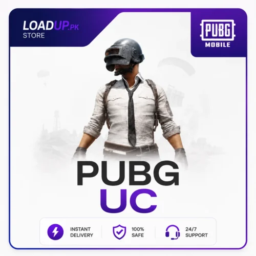 Buy PUBG UC in Pakistan - Unknown Cash Global via JazzCash Easypaisa