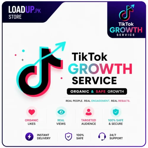 TikTok Video Promotion Pakistan - Organic TikTok Views and Likes Service Loadup.pk